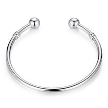 Load image into Gallery viewer, Silver Color LOVE Snake Chain Bracelet &amp; Bangle 16CM-21CM Pulseras Lobster PA1104