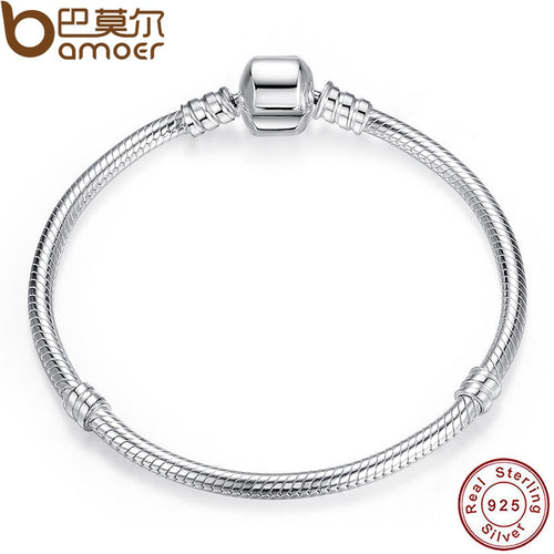 Christmas SALE Authentic 100% 925 Sterling Silver Snake Chain Bangle & Bracelet